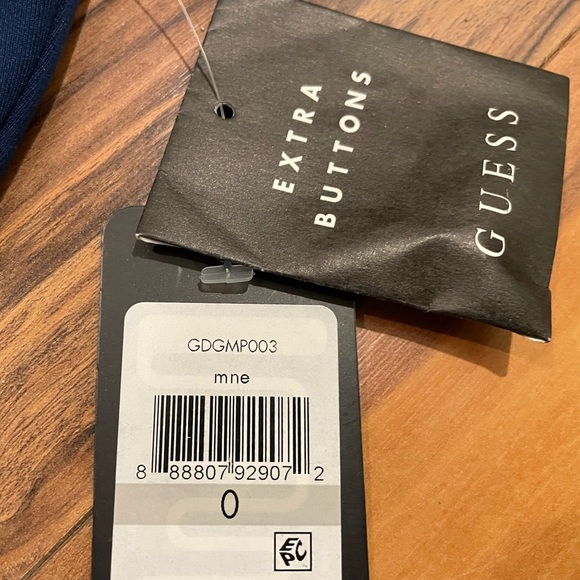 Guess Navy Blue Dress with Cutout Lace - Picture 4 of 6